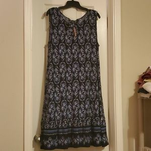 LOFT Plus Grove Flounce Swing Dress sz 16/18